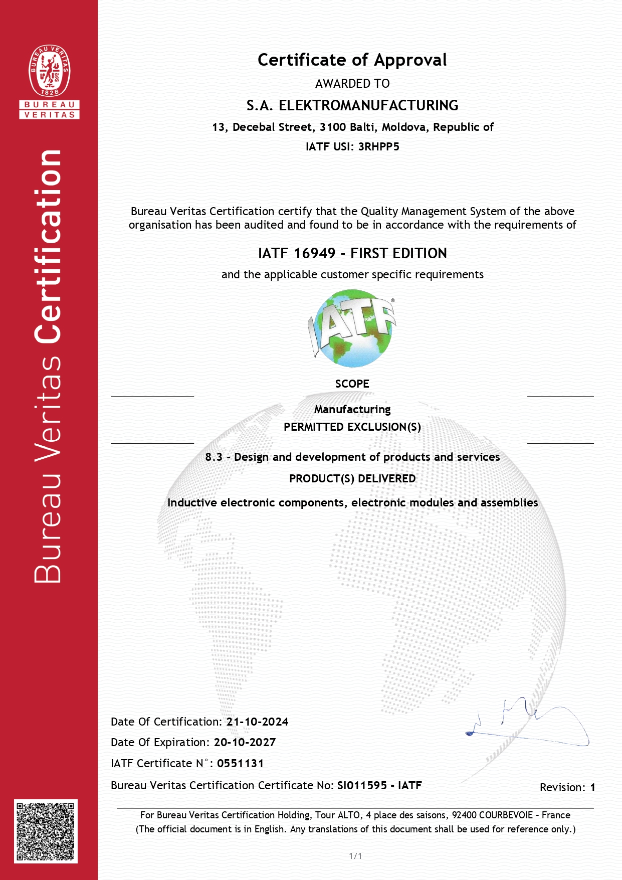 certificat small
